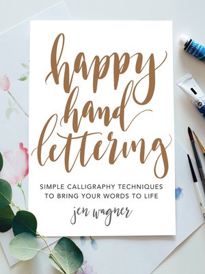 cover image of Happy Hand Lettering